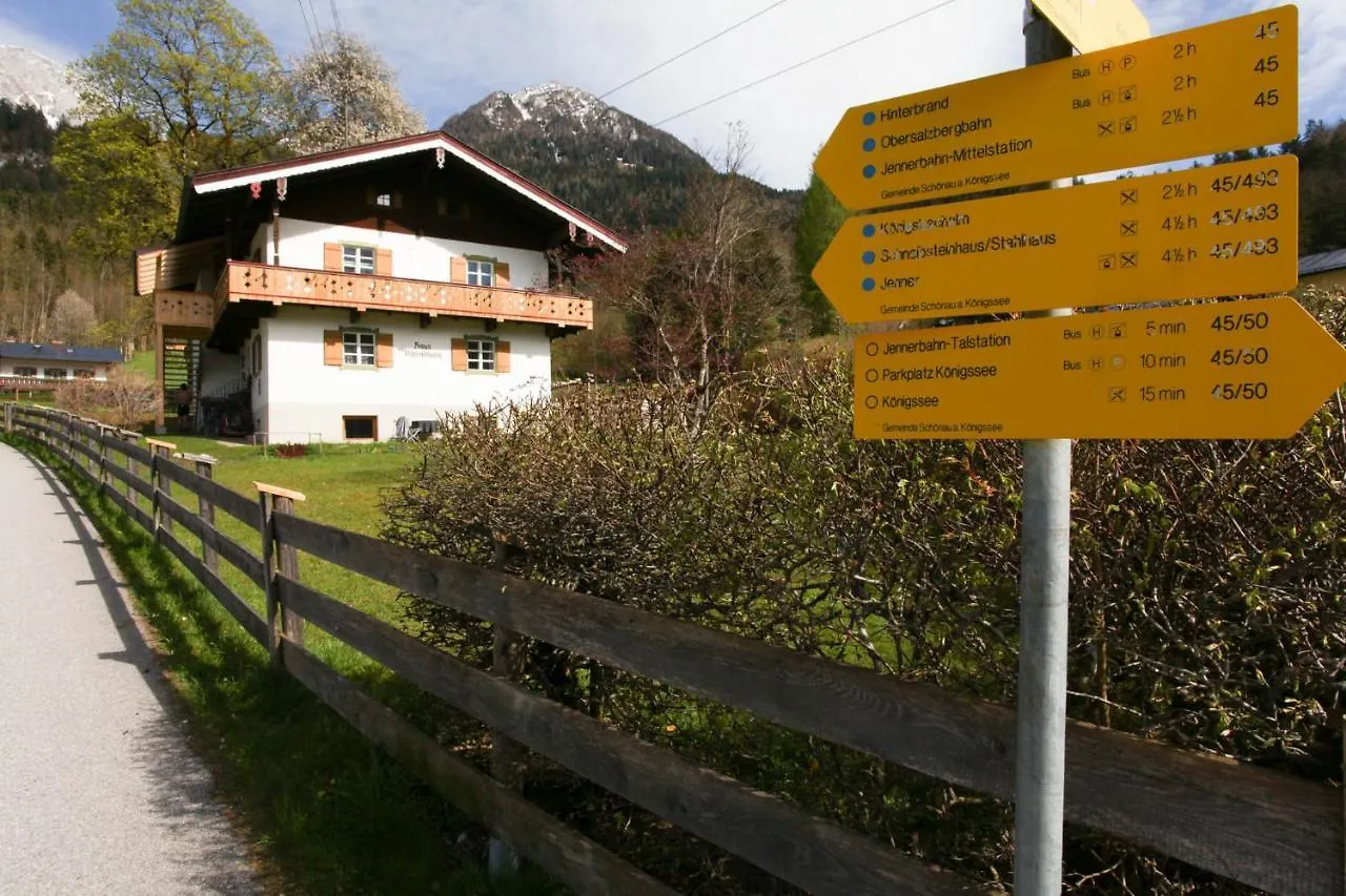 Ferienwohnung Alpenblume Königssee Schönau am Königssee Apartment